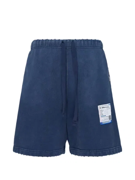Pantaloni scurți Maison Mihara Yasuhiro zdrențuiți albastru