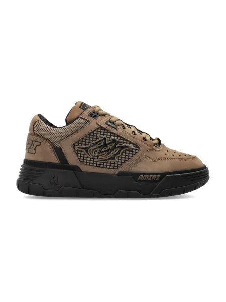 Sneakersy Amiri skórzane brązowe