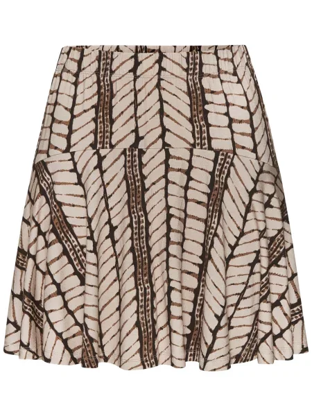 LASCANA Fustă bej / maro negru