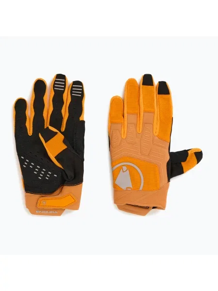 Рукавички велосипедні Endura Singletrack II end orange помаранчеві
