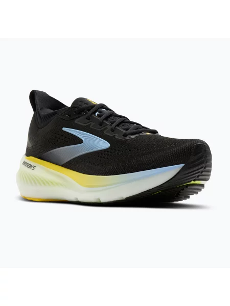 Мъжки обувки за бягане Brooks Glycerin 23 black/cyber yellow/nightlife черно