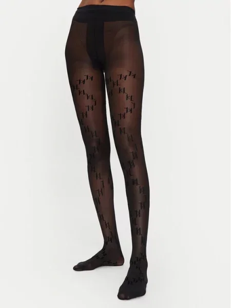 KARL LAGERFELD колготи чорний