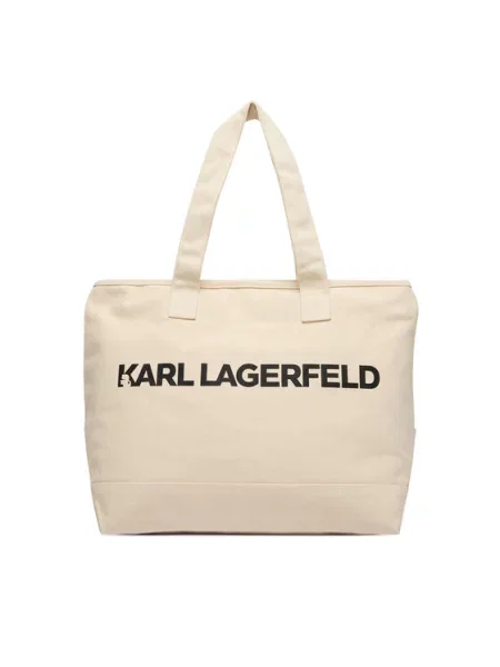 KARL LAGERFELD Τσάντα Κρεμ λευκό