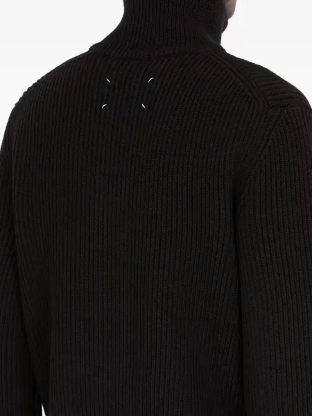 Cardigan Maison Margiela de lână negru