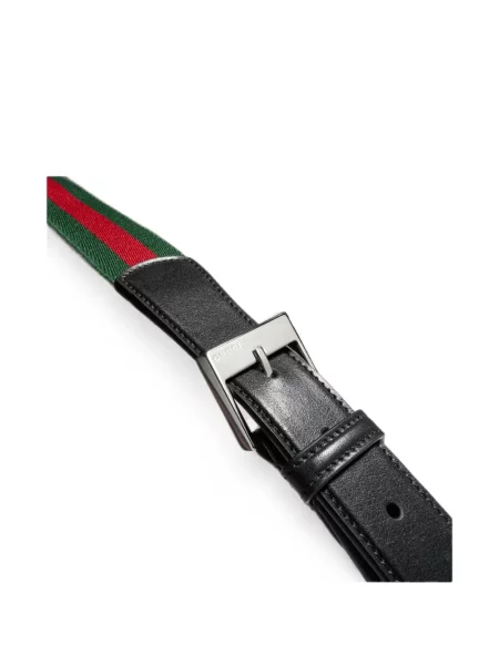 Cu centură curea Gucci cu cataramă negru