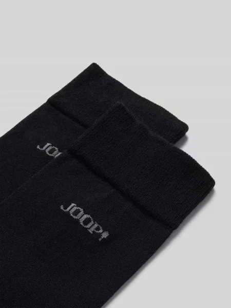 Skarpety z nadrukiem z logo Joop! Collection czarne