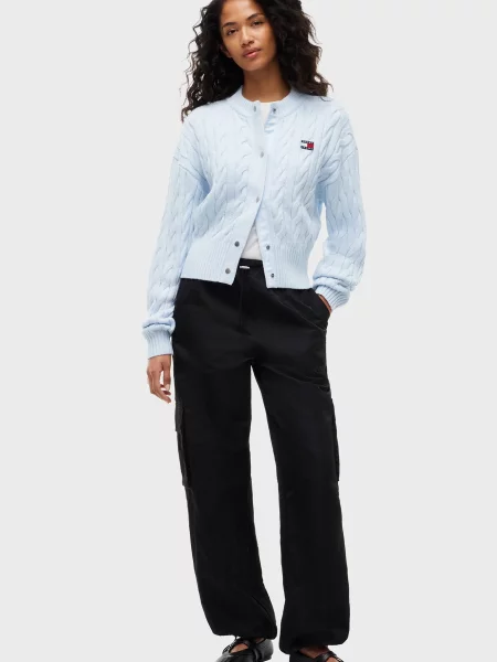 Брюки карго Tommy Jeans черные