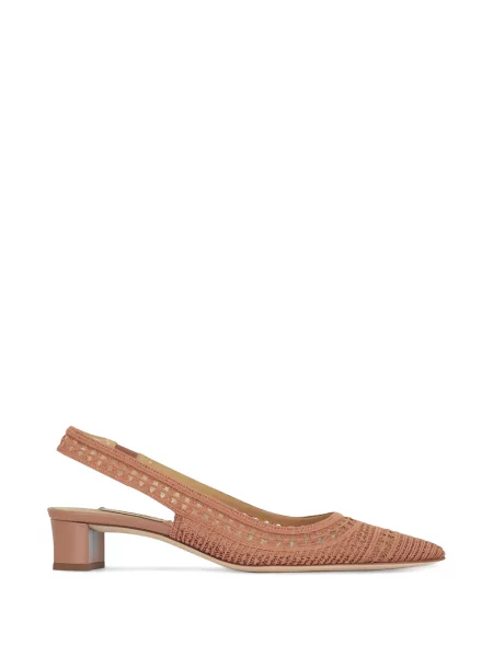 Sandale Arteana tricotate slingback roz