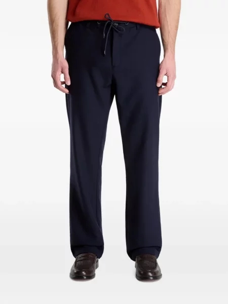 Pantaloni Guess cu cordon albastru