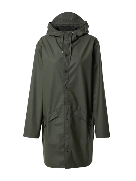 RAINS Geacă de primăvară-toamnă verde pin kaki