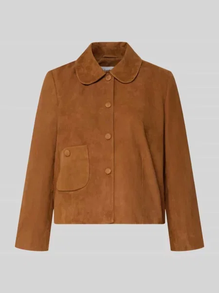 Kurtka skórzana z wykładanym kołnierzem Model MILAS' Bash