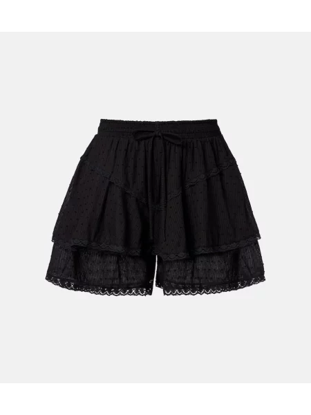 Pantaloni scurți Poupette St Barth negru