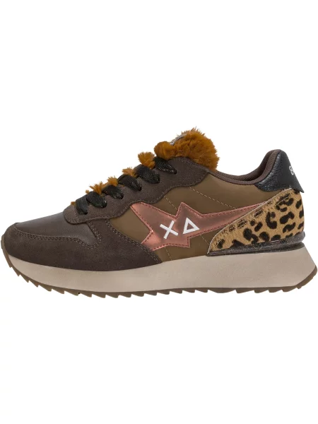 Pantofi Sun68 maro