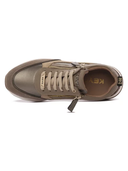 Pantofi Keys alb
