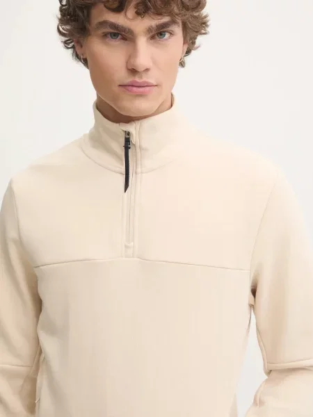 Melegítő felső Superdry bézs