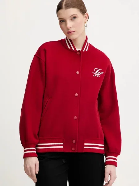 Tommy Hilfiger jachetă bomber din lână