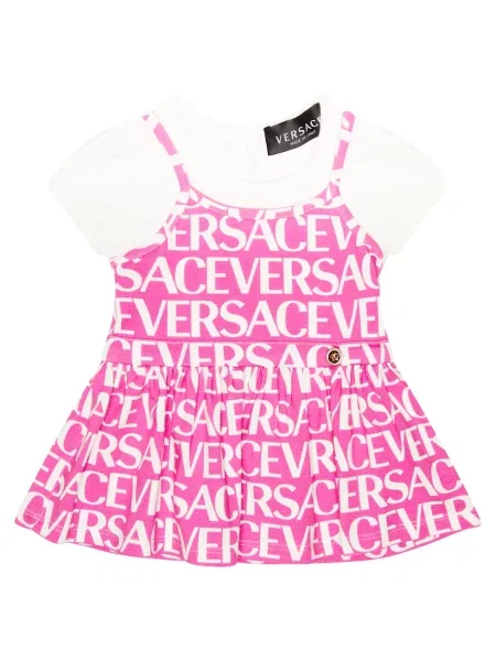 Φόρεμα Versace ροζ