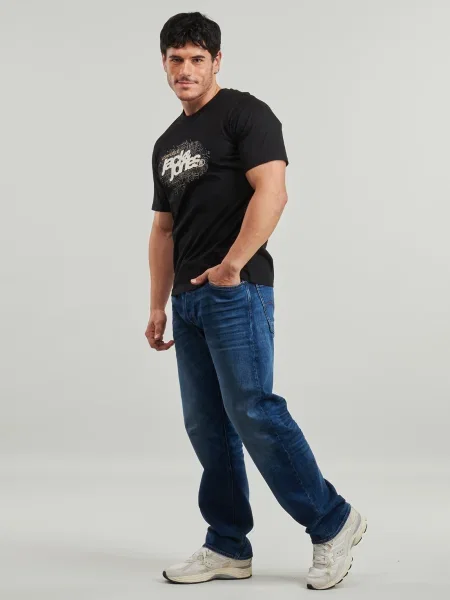 Blugi drepți G-star Raw albastru