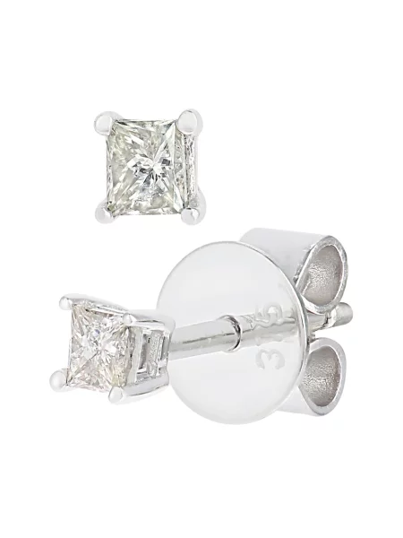 DIAMANT LETERNEL Náušnice strieborná