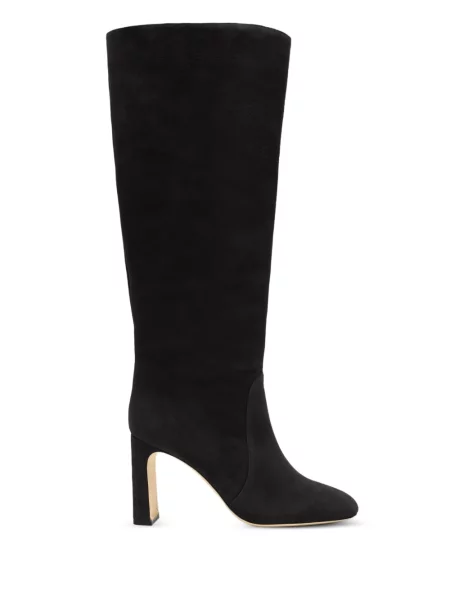 Botine Stuart Weitzman din piele de căprioară negru