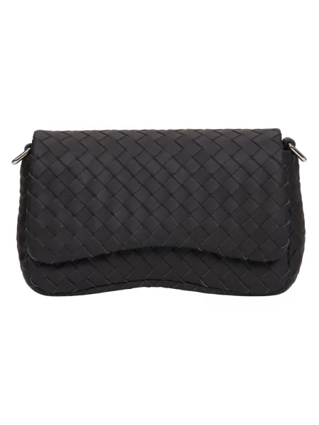 Mała torba plażowa Estro skórzana brązowa