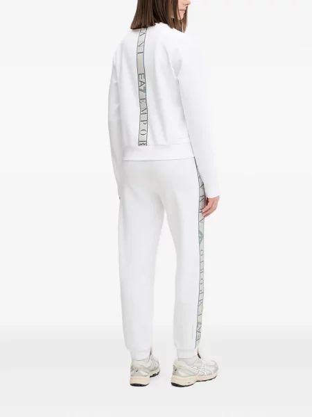 Komplet dresowy Ea7 Emporio Armani z nadrukiem biały