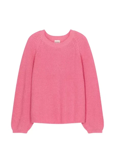 Pulover Closed cu decolteu rotund lung roz