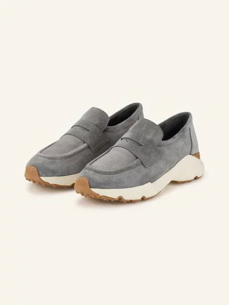 Tod's Sneakersy Wsuwane grau szare