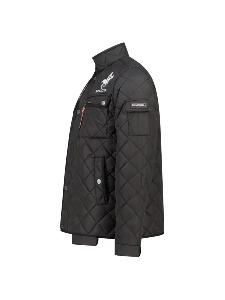 Kurtka Geographical Norway BELIFICIO BLACK czarna