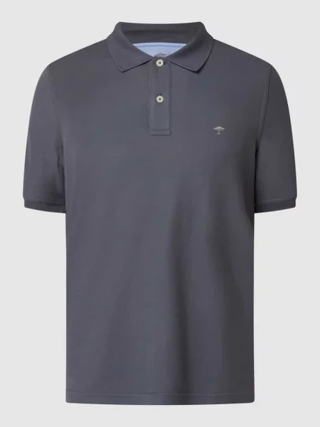 Koszulka polo z bawełny Supima® Fynch-hatton szare