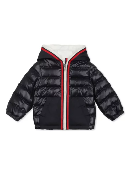 Kurtka dziecięca Moncler Enfant niebieska