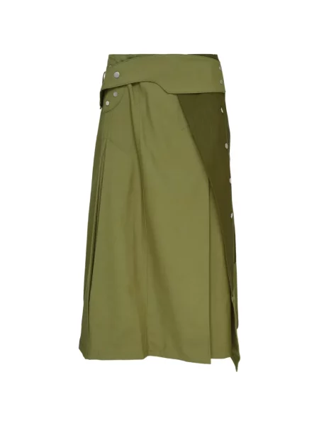 Fustă midi 3.1 Phillip Lim plic verde