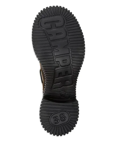 Кожени ниски обувки Camper черно