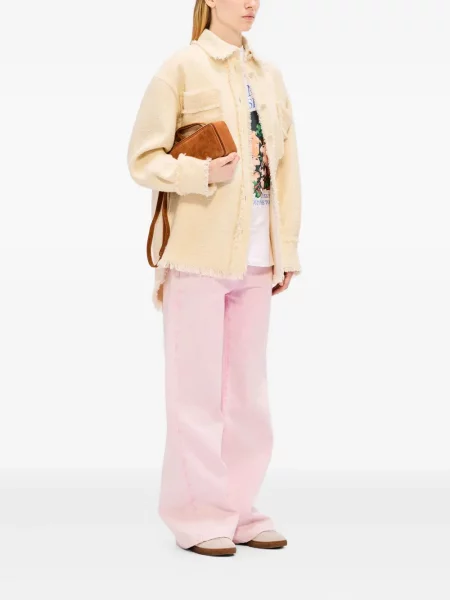 Tricou Msgm cu imagine alb