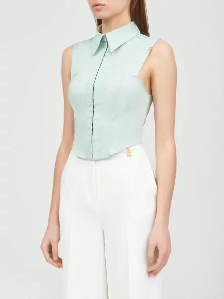 Топ Elisabetta Franchi зеленый