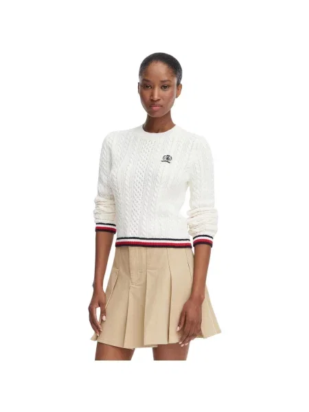Pulover Tommy Hilfiger alb