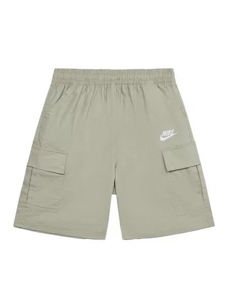 Nike Sportswear Pantaloni CLUB kaki alb