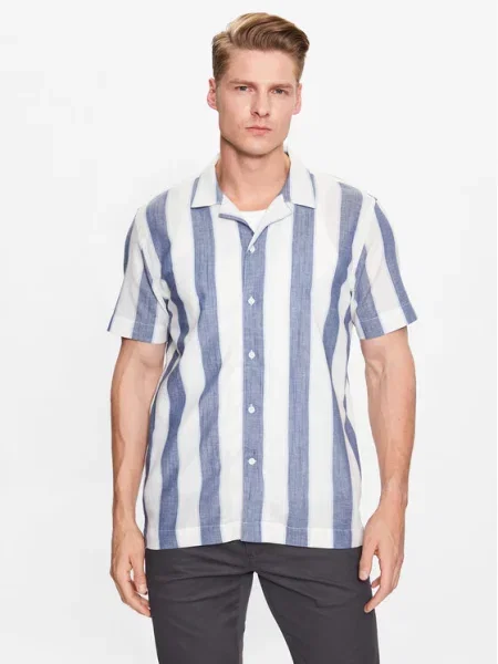 Lindbergh Cămașă Albastru alb