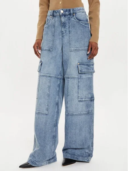 MICHAEL Michael Kors Blugi Wide Leg albastru