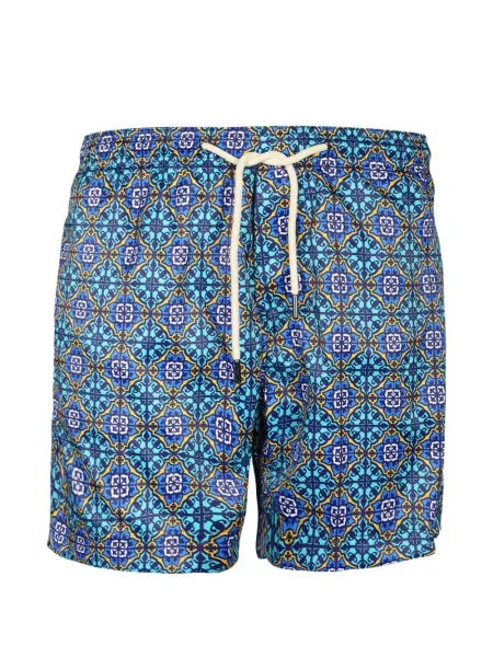 Slip de baie Peninsula Swimwear cu cordon albastru