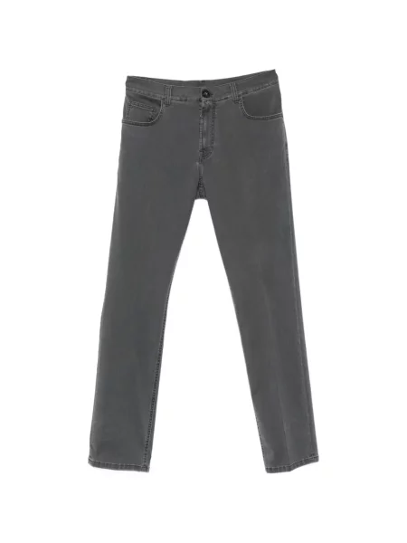 Pantaloni Stefano Ricci cu autograf gri