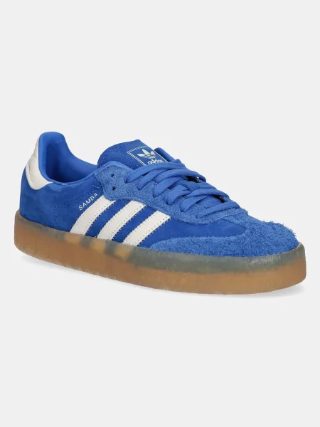Adidas Originals sneakersy zamszowe Sambae W niebieski białe