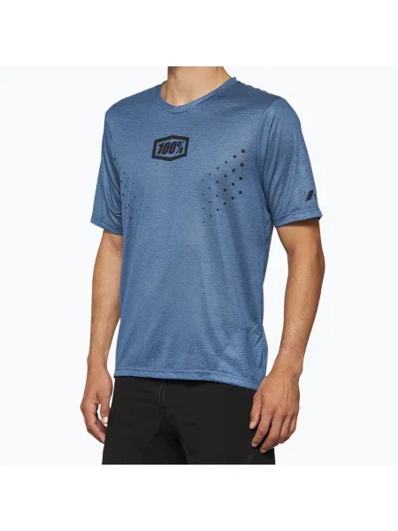 Мъжка колоездачна тениска Airmatic Mesh slate blue синьо