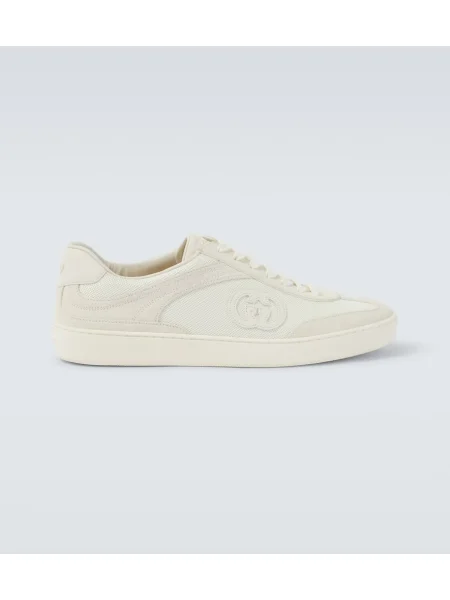 Superge Gucci iz semiša bela