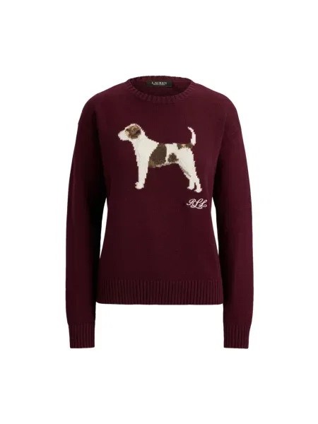 Sweter Ralph Lauren czerwony