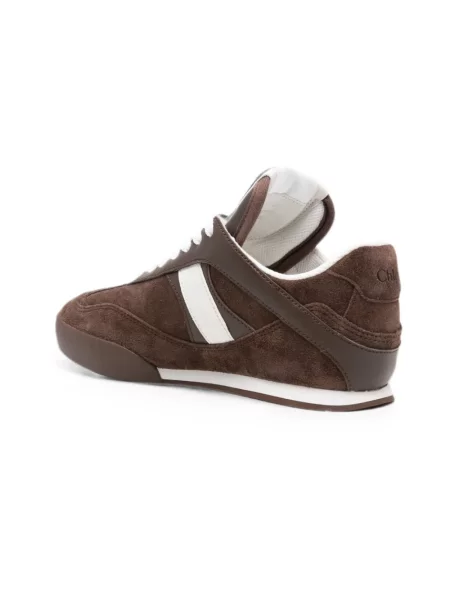 Sneakersy Chloe skórzane brązowe