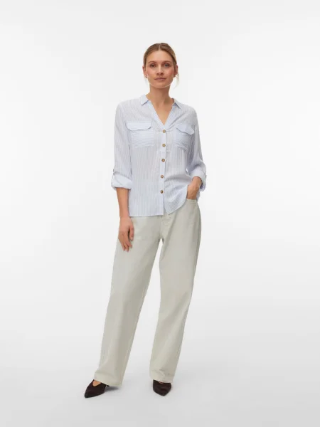 Cămașă Vero Moda alb