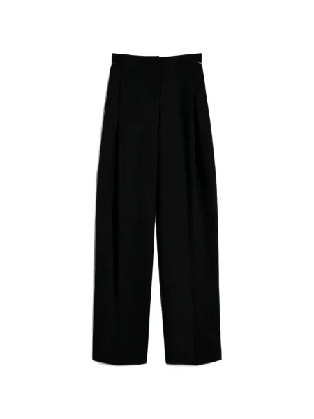 Pantaloni Sportmax cu bretele negru