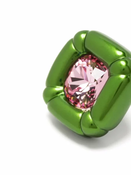 Naušnice Swarovski zelena