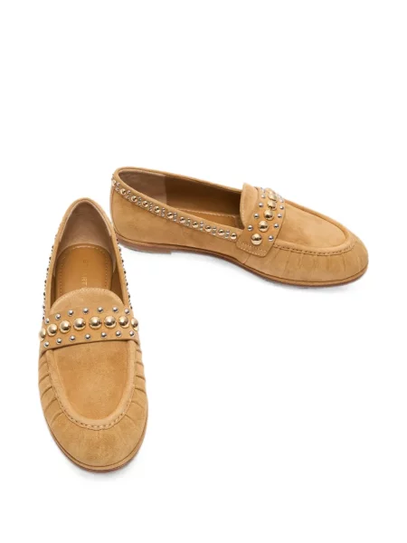 Pantofi loafer Stuart Weitzman maro